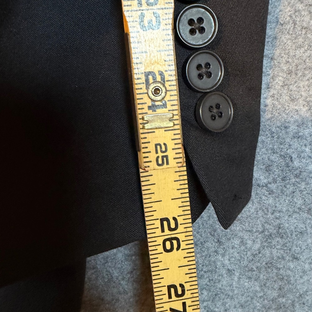 DKNY Duran Mens 2 Piece Suit Black 54R Jacket 49W Pants Stretch DNUR217W0021 NEW - Picture 8 of 16